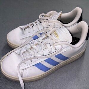 Adidas Grand Court Alpha ‘Blue White’ Women’s H06115 Size 8.5
